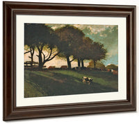 Twilight At Leeds By Winslow Homer Fine Art Print