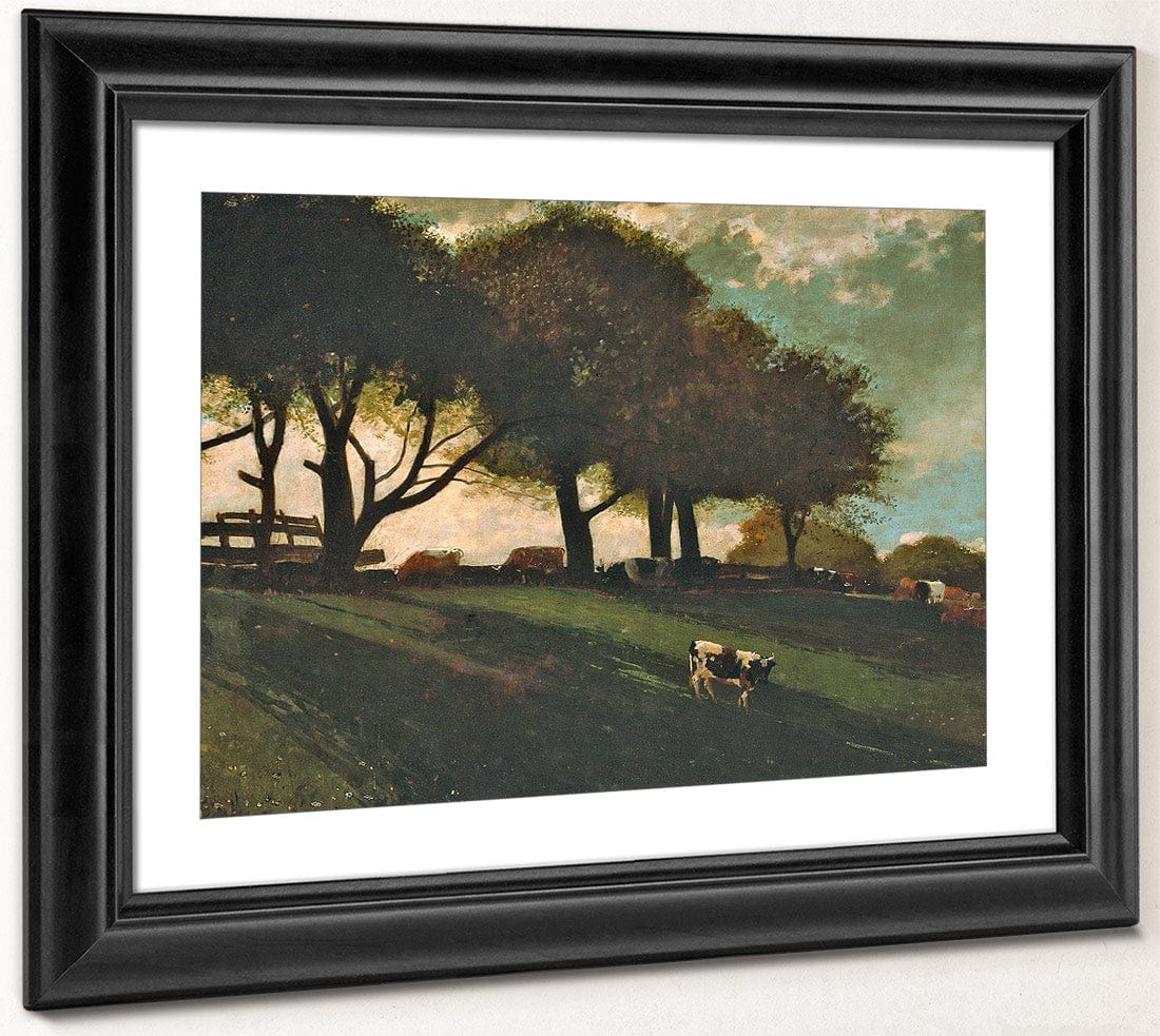 Twilight At Leeds By Winslow Homer Fine Art Print