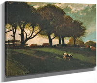 Twilight At Leeds By Winslow Homer Fine Art Print
