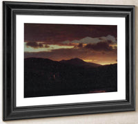 Twilight Catskill Mountain By Fredric Edwin Church Fine Art Print