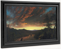 Twilight In The Wilderness 1860 By Frederic Edwin Church Fine Art Print