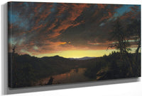 Twilight In The Wilderness 1860 By Frederic Edwin Church Fine Art Print
