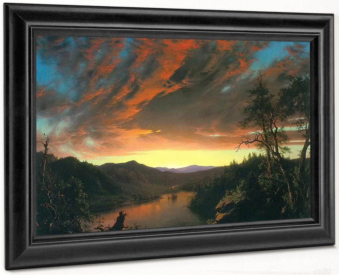 Twilight In The Wilderness By Frederic Edwin Church Fine Art Print
