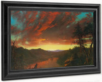 Twilight In The Wilderness By Fredric Edwin Church Fine Art Print