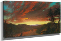 Twilight In The Wilderness By Fredric Edwin Church Fine Art Print