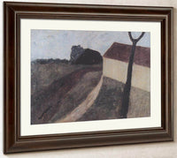 Twilight Landscape With House And Fork By Paula Modersohn Becker Fine Art Print