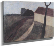 Twilight Landscape With House And Fork By Paula Modersohn Becker Fine Art Print