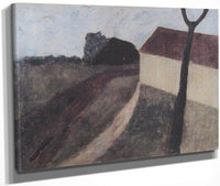 Twilight Landscape With House And Fork By Paula Modersohn Becker Fine Art Print