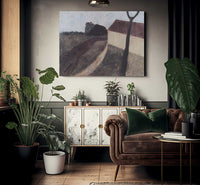 Twilight Landscape With House And Fork By Paula Modersohn Becker Fine Art Print