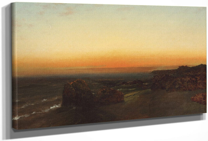 Twilight On The Seashore By John Frederick Kensett Fine Art Print
