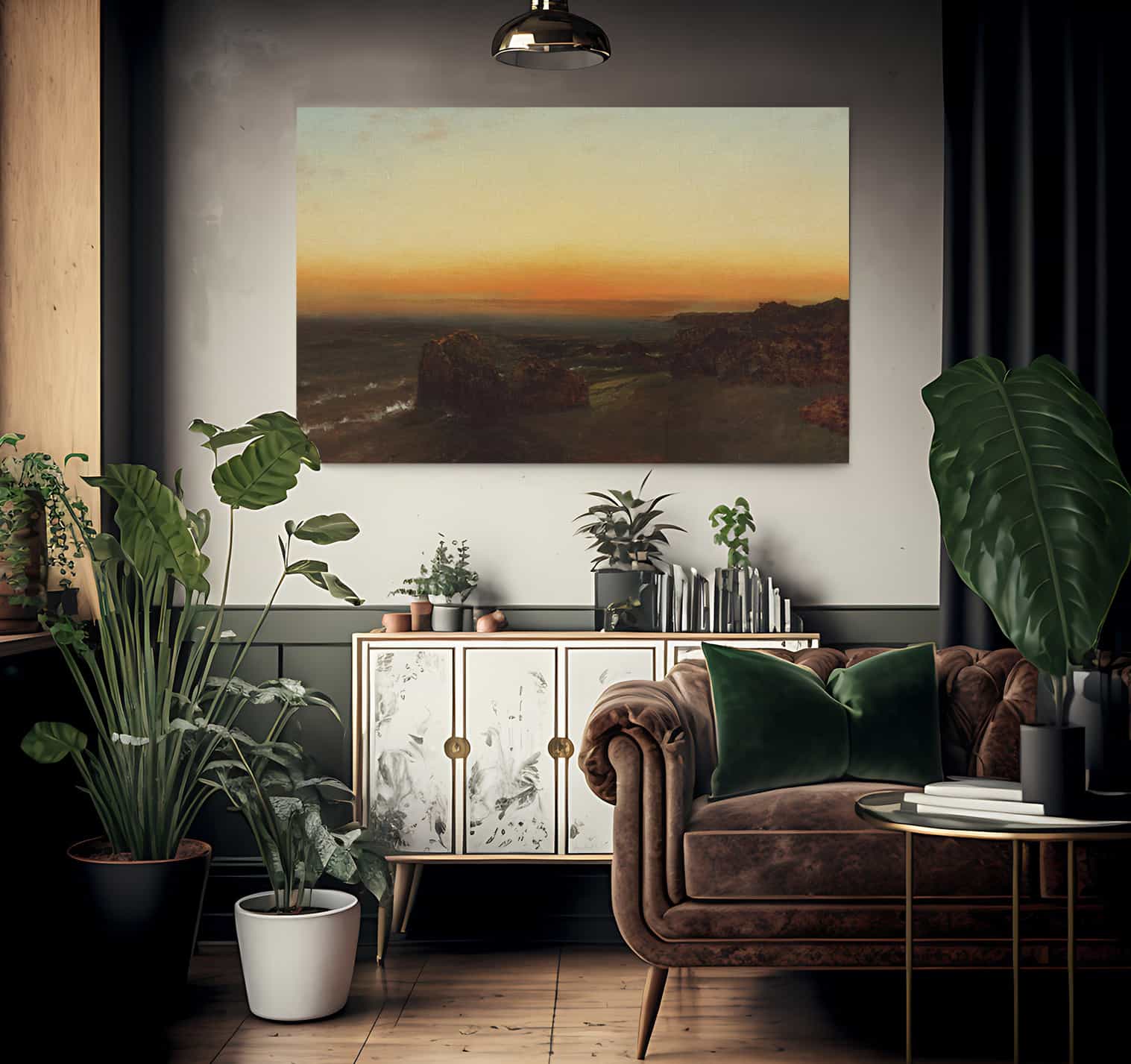 Twilight On The Seashore By John Frederick Kensett Fine Art Print