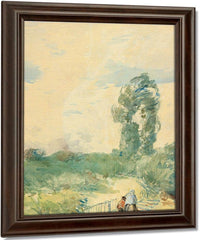 Two Dancers By A Hearth By Edgar Degas Fine Art Print