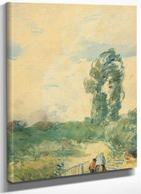 Two Dancers By A Hearth By Edgar Degas Fine Art Print