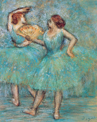Two Dancers By Edgar Degas Fine Art Print