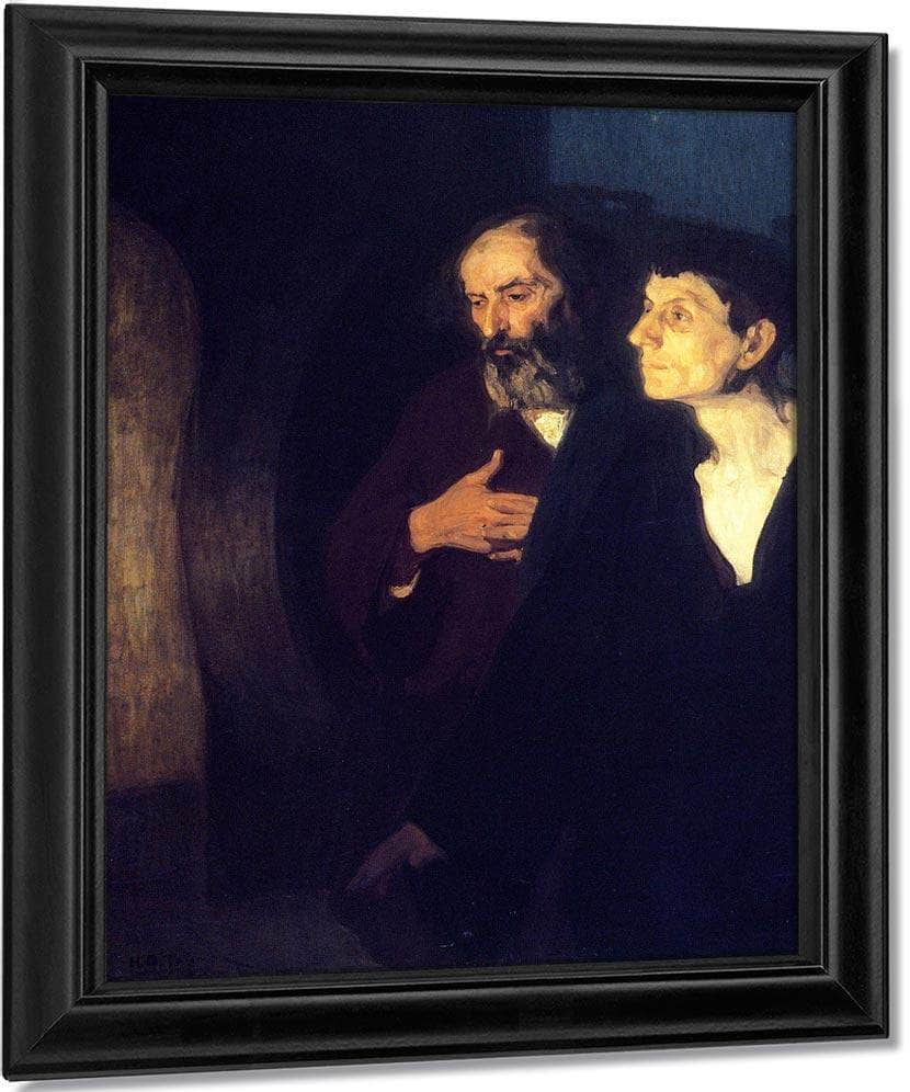 Two Disciples At The Tomb By Henry Ossawa Tanner Fine Art Print