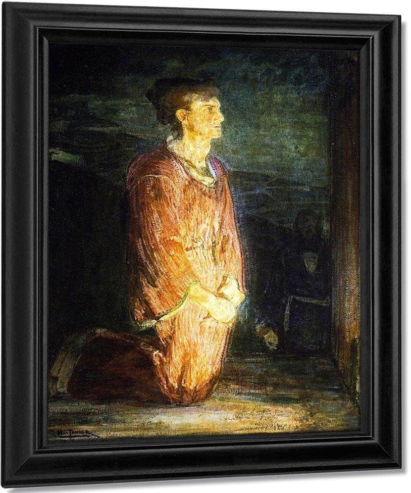 Two Disciples At The Tomb1 By Henry Ossawa Tanner Fine Art Print