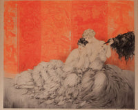 Two Elegant Women By Louis Icart Fine Art Print