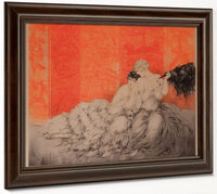 Two Elegant Women By Louis Icart Fine Art Print