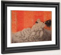 Two Elegant Women By Louis Icart Fine Art Print