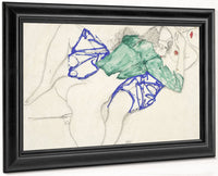 Two Friends Reclining (Tenderness) By Egon Schiele Fine Art Print
