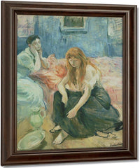 Two Girls 1894 By Berthe Morisot Fine Art Print