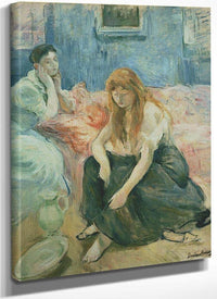 Two Girls 1894 By Berthe Morisot Fine Art Print