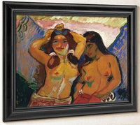 Two Girls M9 Max Pechstein Fine Art Print