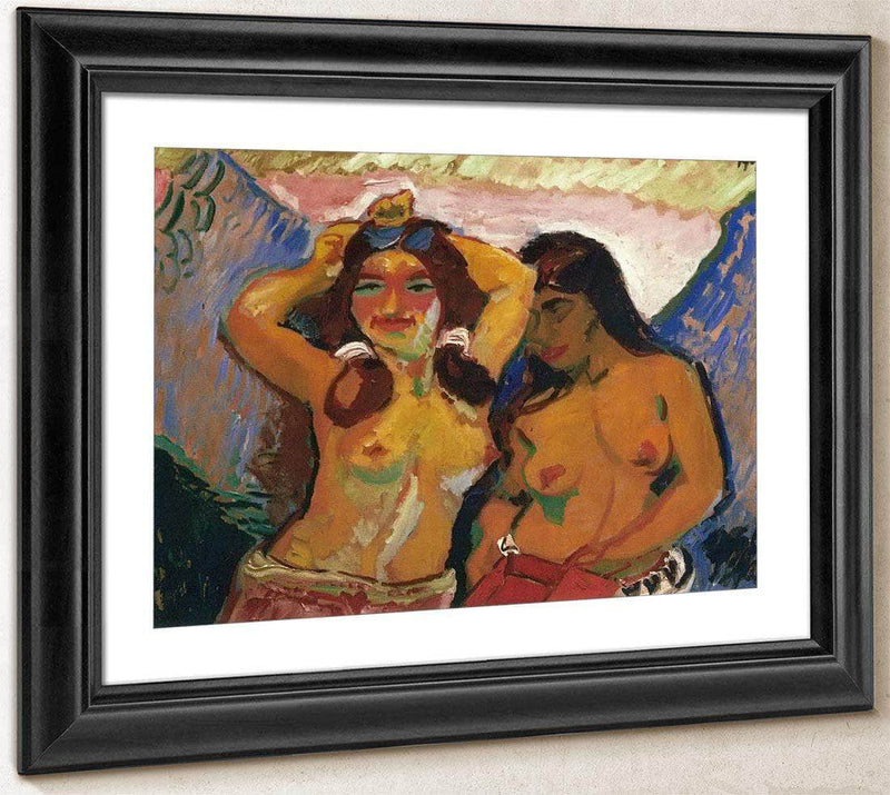 Two Girls M9 Max Pechstein Fine Art Print