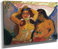 Two Girls M9 Max Pechstein Fine Art Print