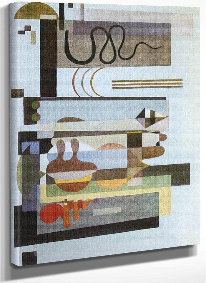 Two Green Points 1935 By Wassily Kandinsky Fine Art Print