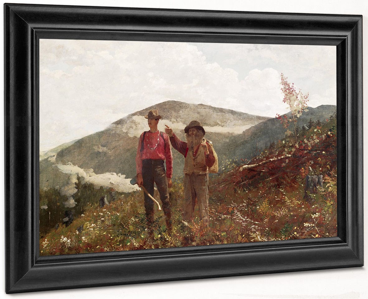 Two Guides By Winslow Homer Fine Art Print
