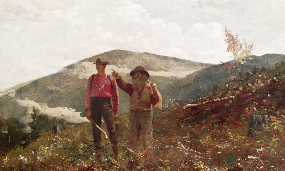 Two Guides By Winslow Homer Fine Art Print