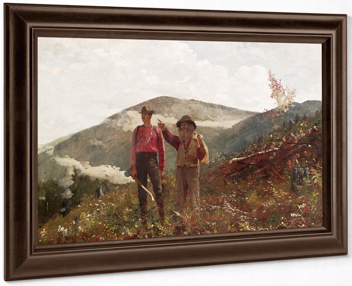 Two Guides By Winslow Homer Fine Art Print