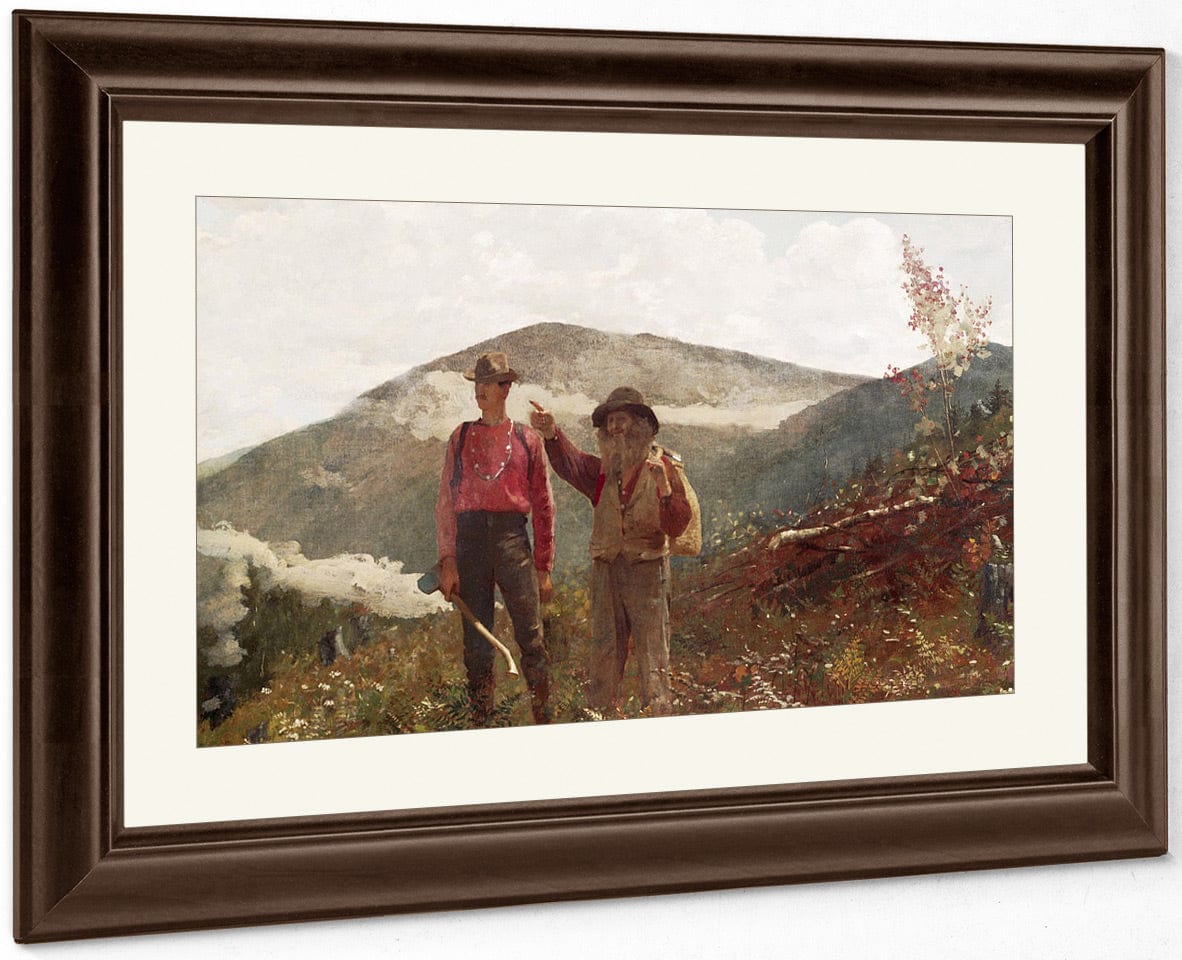 Two Guides By Winslow Homer Fine Art Print