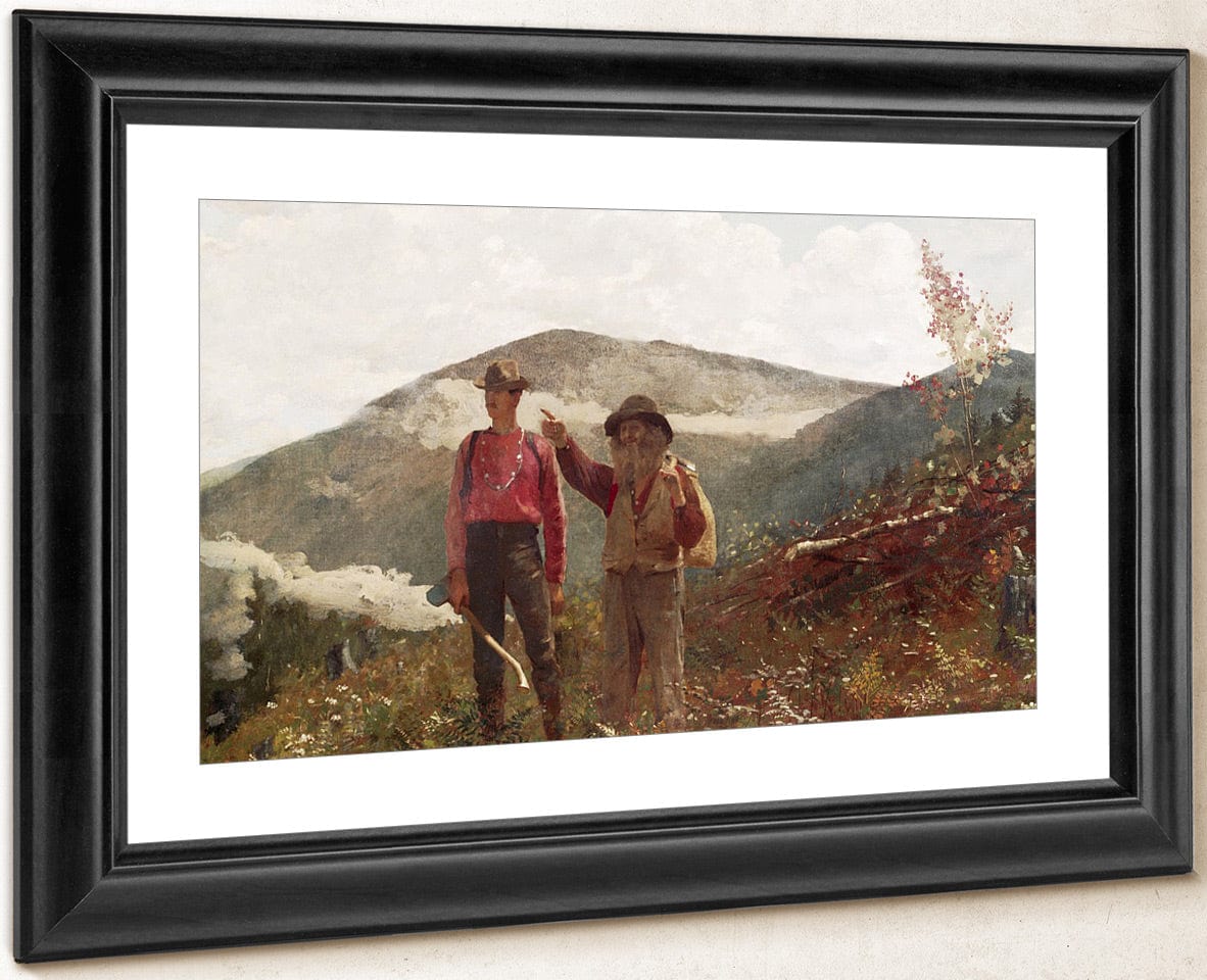 Two Guides By Winslow Homer Fine Art Print