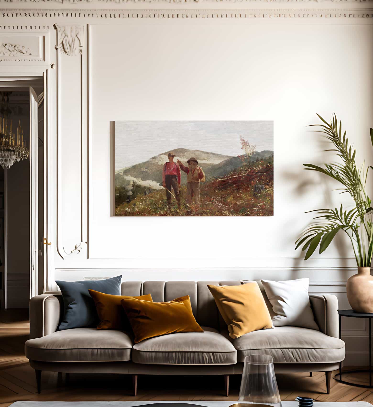 Two Guides By Winslow Homer Fine Art Print