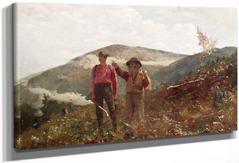 Two Guides By Winslow Homer Fine Art Print