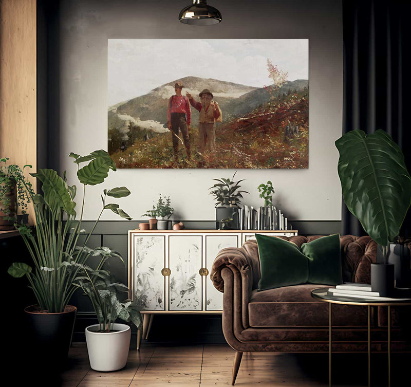 Two Guides By Winslow Homer Fine Art Print