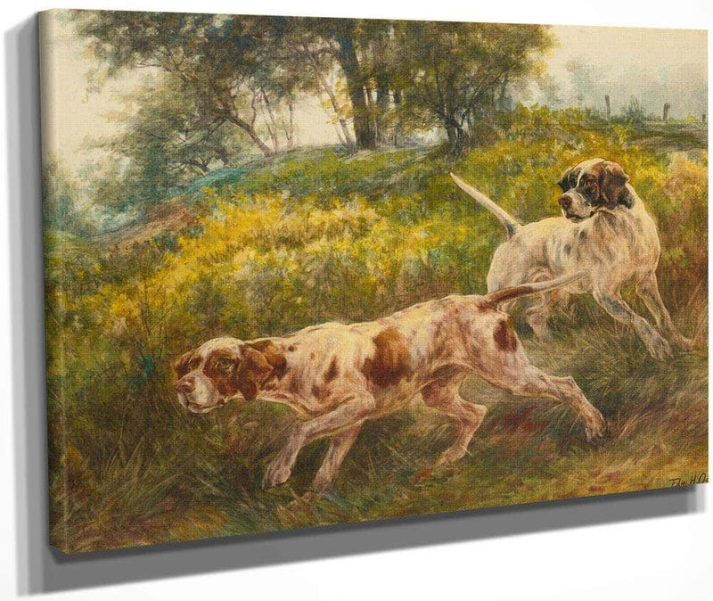 Two Pointers By Edmund Henry Osthaus Fine Art Print
