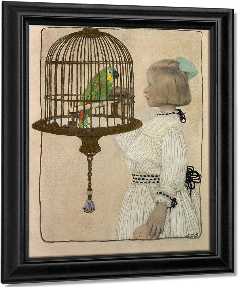 Two Pollies By Sarah Stilwell Weber Fine Art Print