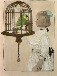 Two Pollies By Sarah Stilwell Weber Fine Art Print