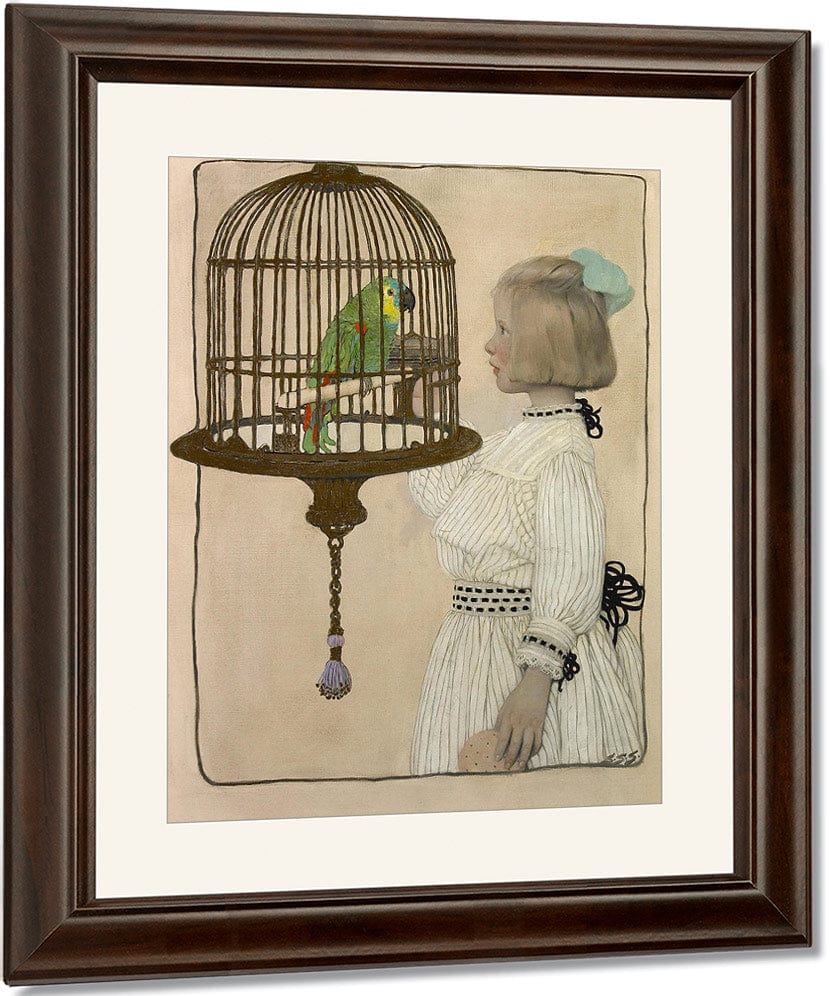 Two Pollies By Sarah Stilwell Weber Fine Art Print