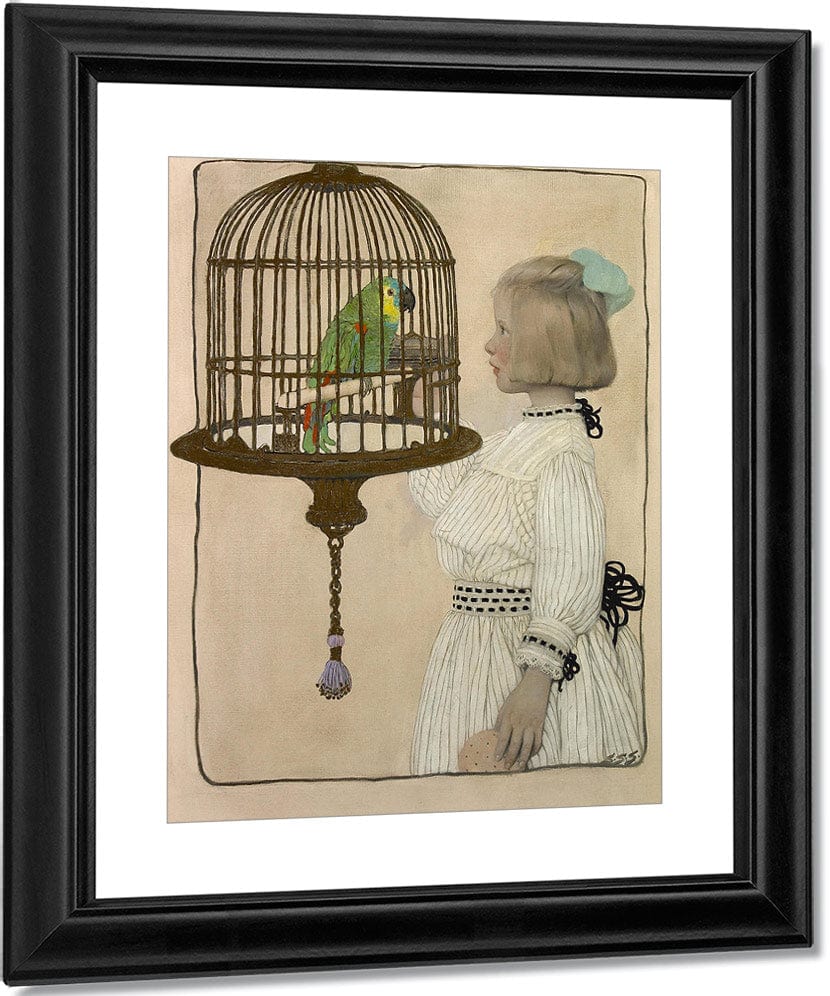 Two Pollies By Sarah Stilwell Weber Fine Art Print