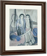 Two Sisters With A Cello 1914 By Marie Laurencin Fine Art Print