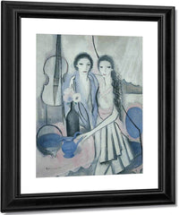 Two Sisters With A Cello 1914 By Marie Laurencin Fine Art Print