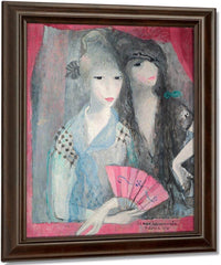 Two Spanish Girls 1915 By Marie Laurencin Fine Art Print