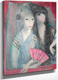 Two Spanish Girls 1915 By Marie Laurencin Fine Art Print