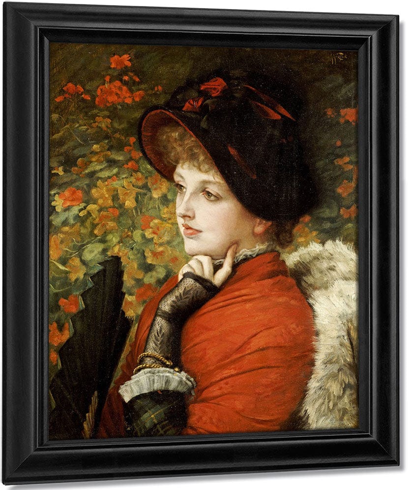 Type Of Beauty By James Tissot Fine Art Print