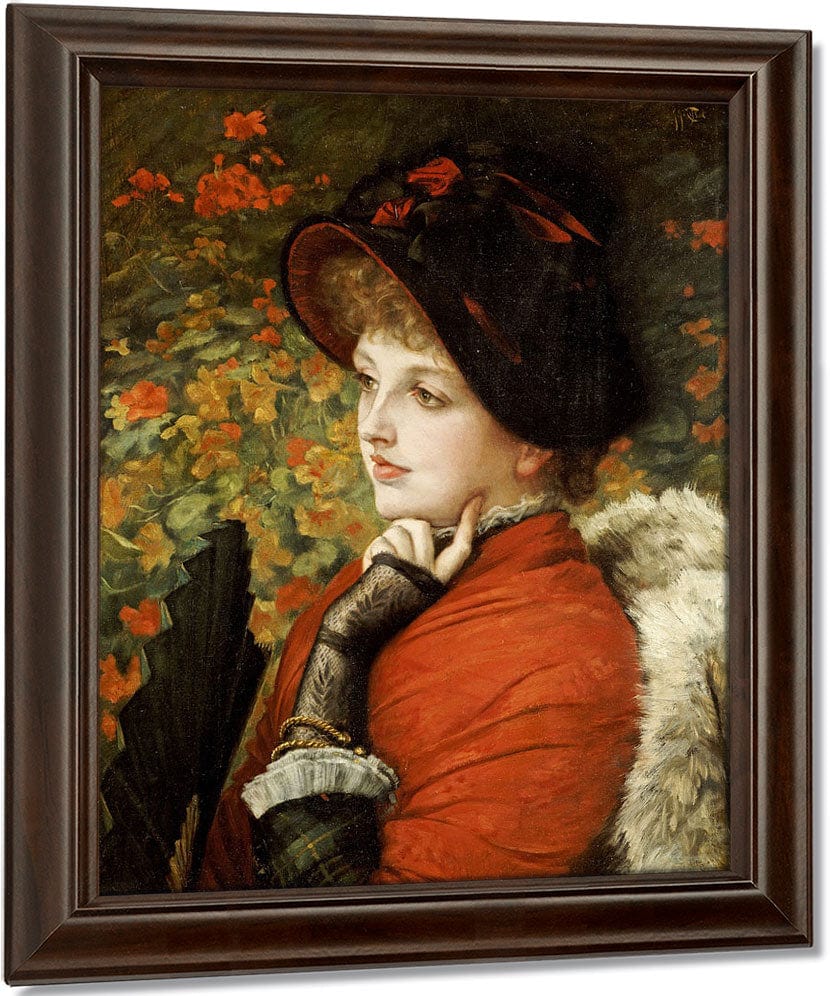 Type Of Beauty By James Tissot Fine Art Print