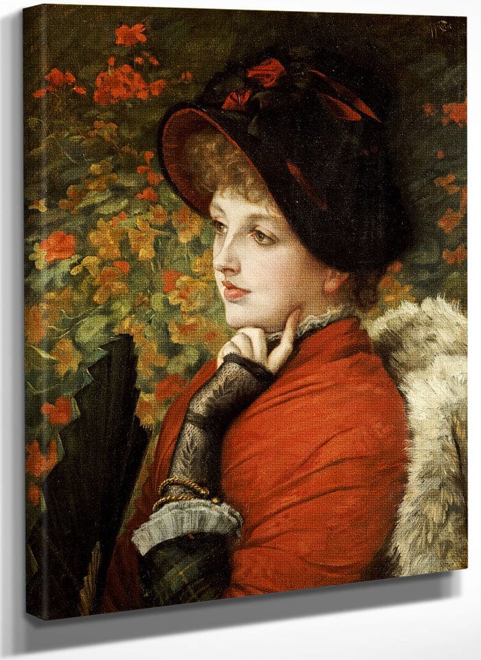 Type Of Beauty By James Tissot Fine Art Print